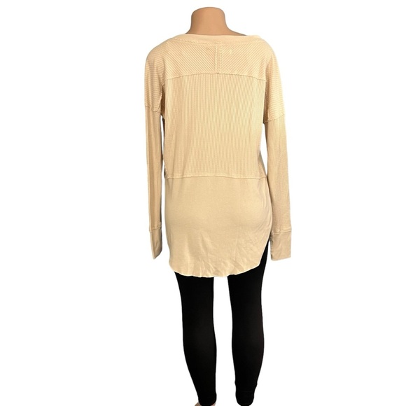 Free People Montery Thermal Top Cream - Picture 7 of 9
